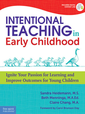 cover image of Intentional Teaching in Early Childhood
